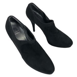 Stuart Weitzman Suede Cover Up Booties Platform Heels High Stiletto Pumps Sz 8.5